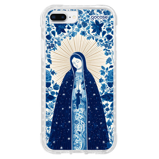 Capinha para celular  Virgem Maria - Manto das Estrelas