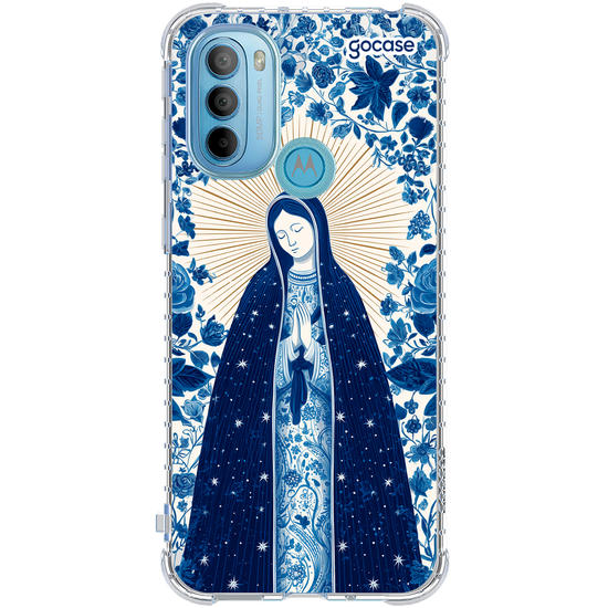 Capinha para celular  Virgem Maria - Manto das Estrelas