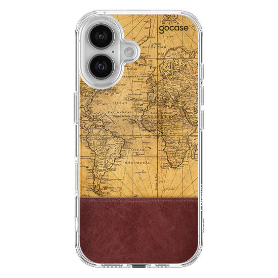 Capinha para celular Map Style