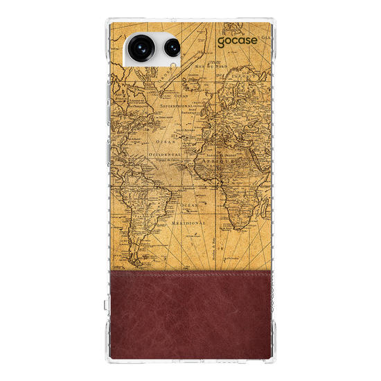 Capinha para celular Map Style