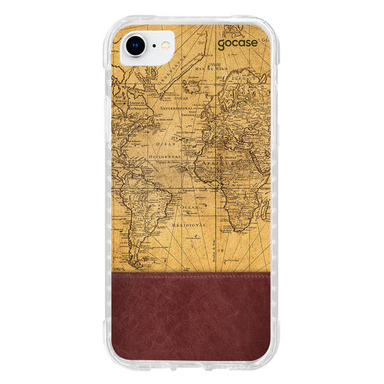 Capinha para celular Map Style