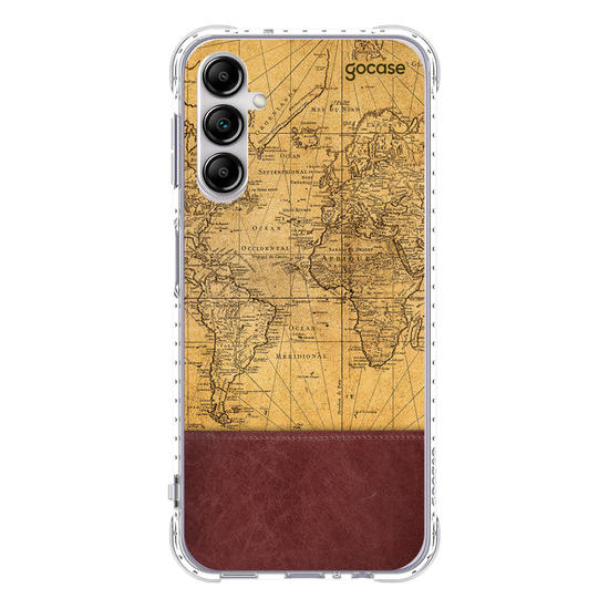 Capinha para celular Map Style