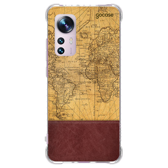 Capinha para celular Map Style