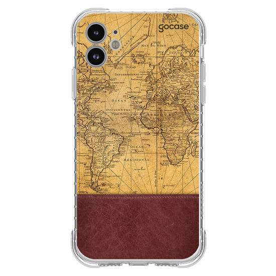 Capinha para celular Map Style