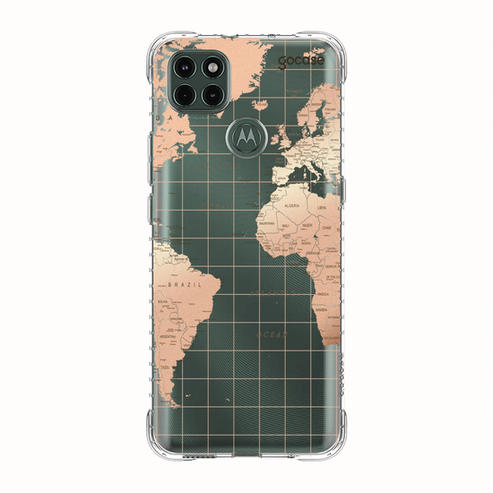 Capinha para celular Mapa Fancy Clean