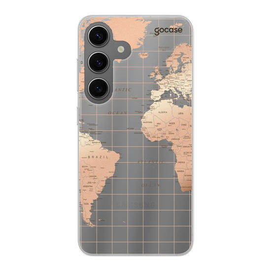 Fancy Clean Map Phone Case