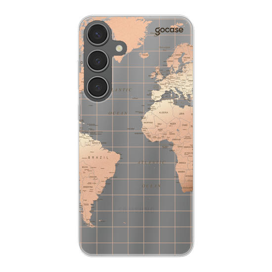 Fancy Clean Map Phone Case