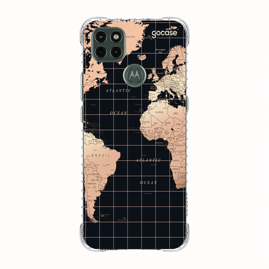 Capinha para celular Mapa Fancy