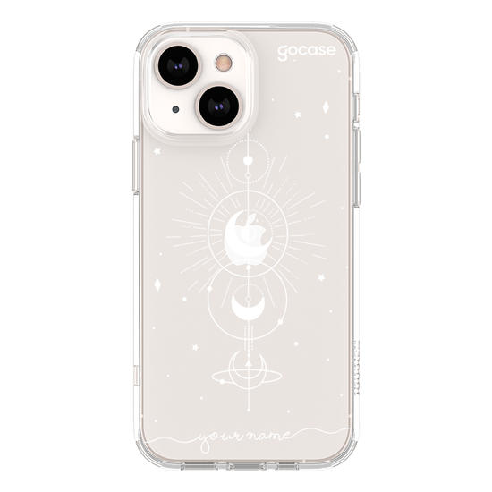 Lunar White Map Phone Case