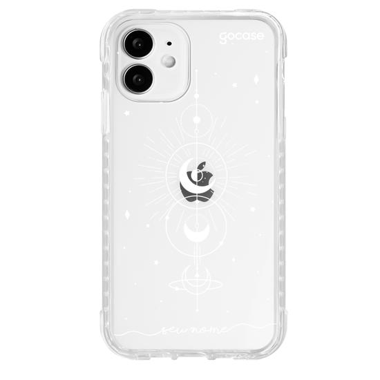 Capinha para celular Mapa Lunar White