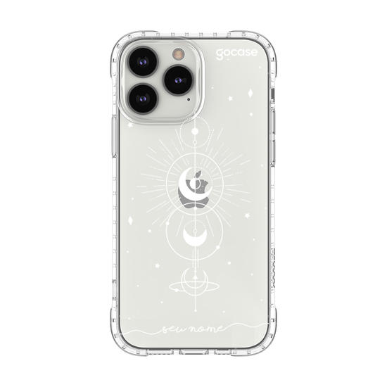 Capinha para celular Mapa Lunar White