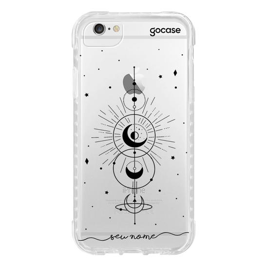 Capinha para celular Mapa Lunar