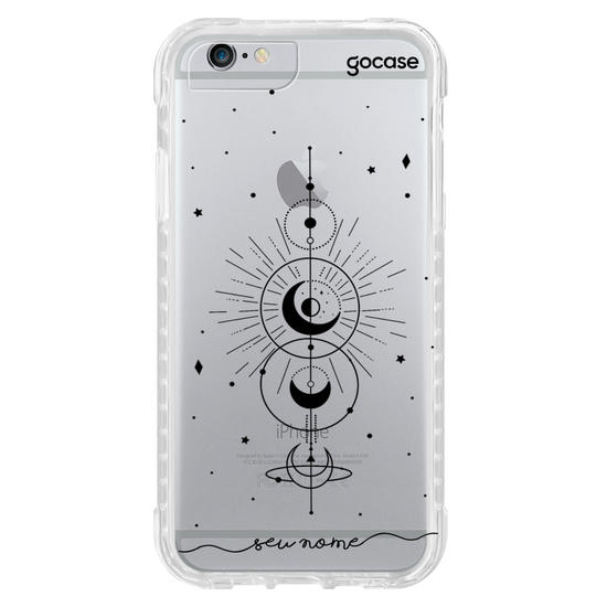 Capinha para celular Mapa Lunar