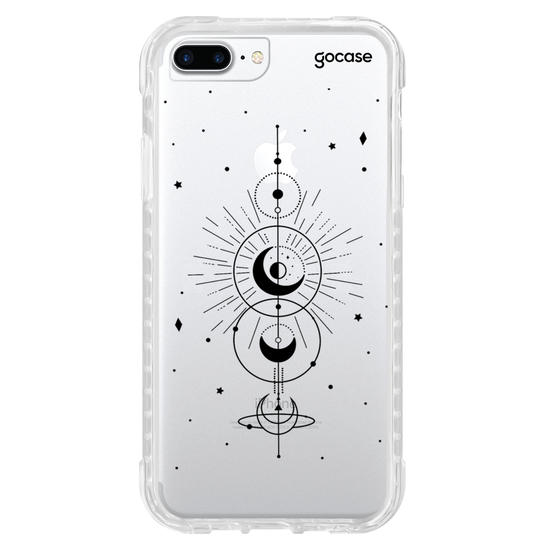 Capinha para celular Mapa Lunar