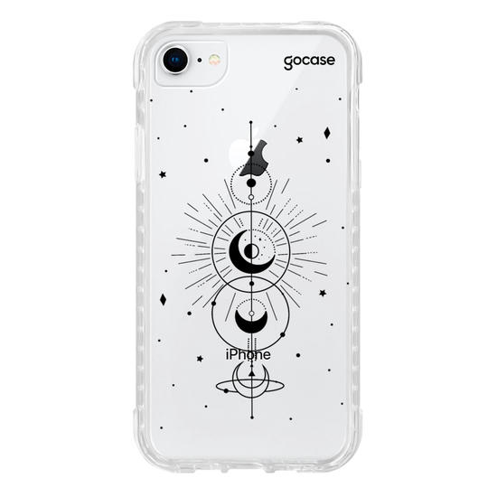 Capinha para celular Mapa Lunar