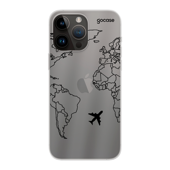 Cover World Map Lines Handwritten