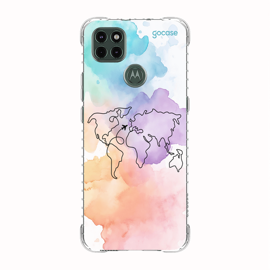Capinha para celular  Mapa-Mundi Multicolor