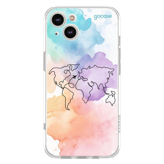  Mapa-Mundi Multicolor