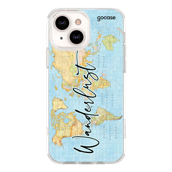Wanderlust Mundi Map Phone Case