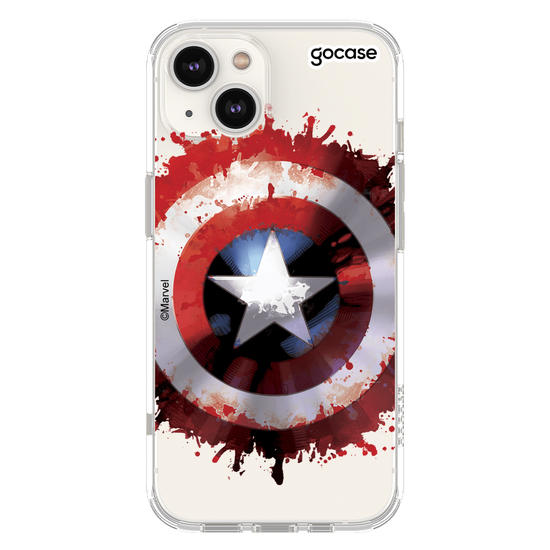 Capitão América - Escudo Aquarela