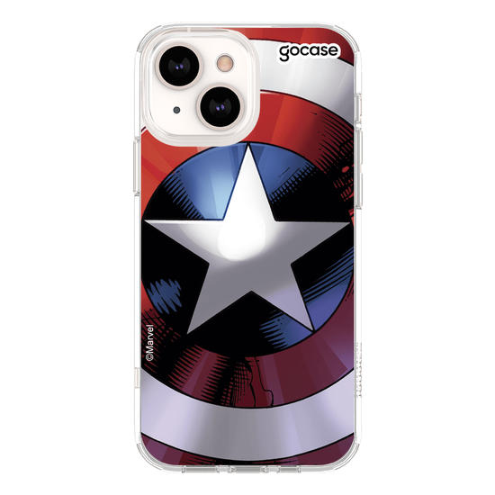Capinha para celular Capitão América - Escudo da América