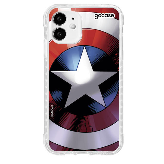 Capinha para celular Capitão América - Escudo da América