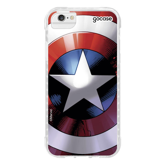 Capinha para celular Capitão América - Escudo da América