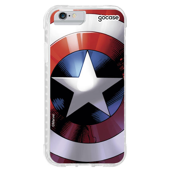 Capinha para celular Capitão América - Escudo da América