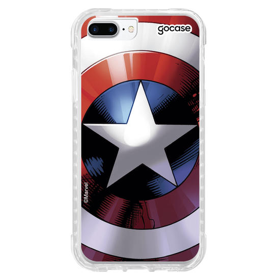 Capinha para celular Capitão América - Escudo da América Capinha para celular Capitão América - Escudo da América