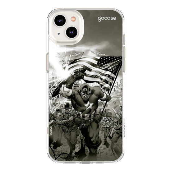 Capinha para celular  Marvel - Capitão América - Patriot