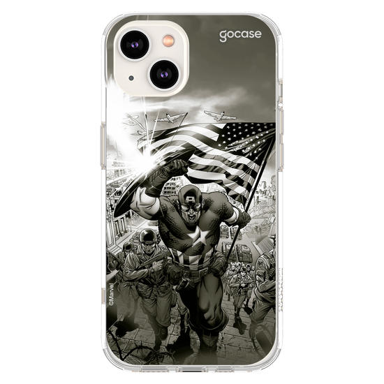 Capinha para celular  Marvel - Capitão América - Patriot