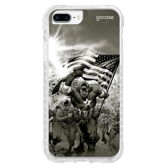 Capinha para celular  Marvel - Capitão América - Patriot
