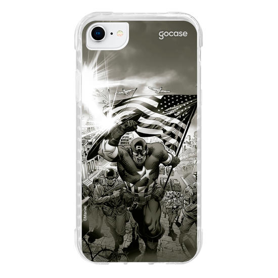 Capinha para celular  Marvel - Capitão América - Patriot