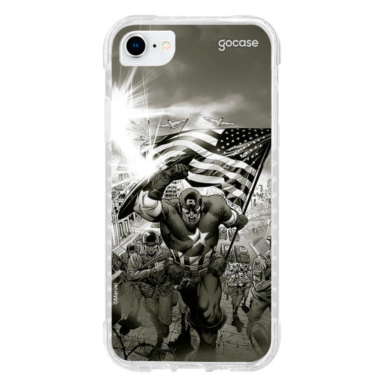 Capinha para celular  Marvel - Capitão América - Patriot
