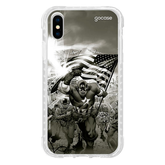Capinha para celular  Marvel - Capitão América - Patriot