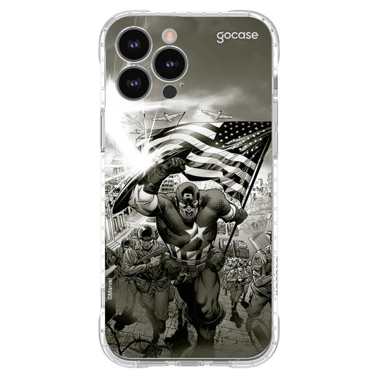 Capinha para celular  Marvel - Capitão América - Patriot