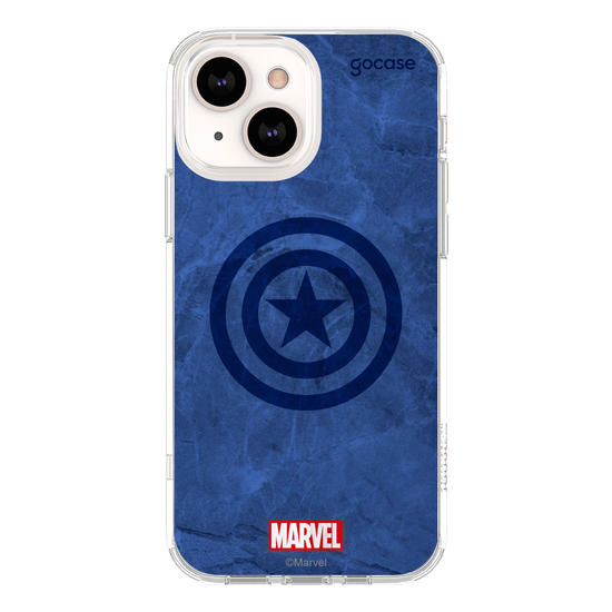 Capinha para celular Capitão América - Símbolo Color