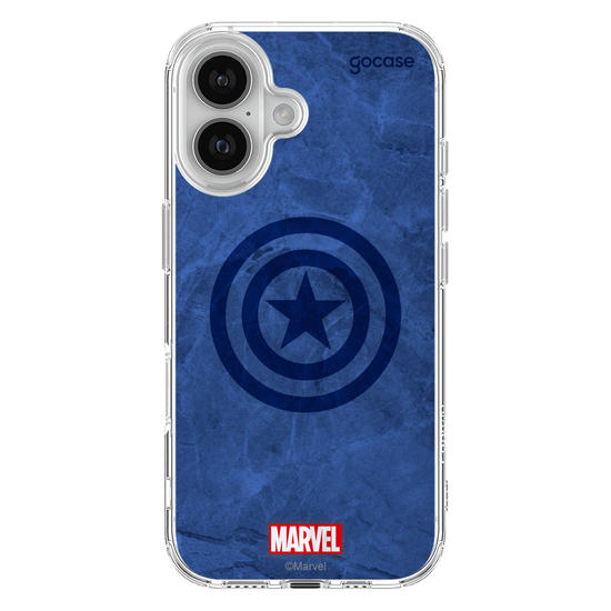Capinha para celular  Capitão América - Símbolo Color