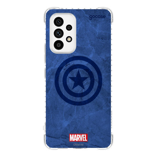 Capinha para celular  Capitão América - Símbolo Color