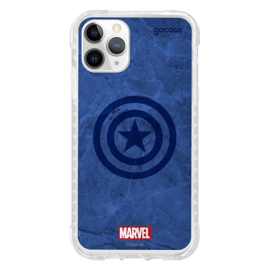 Capinha para celular  Capitão América - Símbolo Color