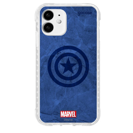 Capinha para celular  Capitão América - Símbolo Color