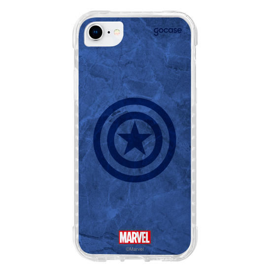 Capinha para celular  Capitão América - Símbolo Color