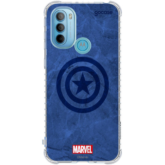 Capinha para celular  Capitão América - Símbolo Color