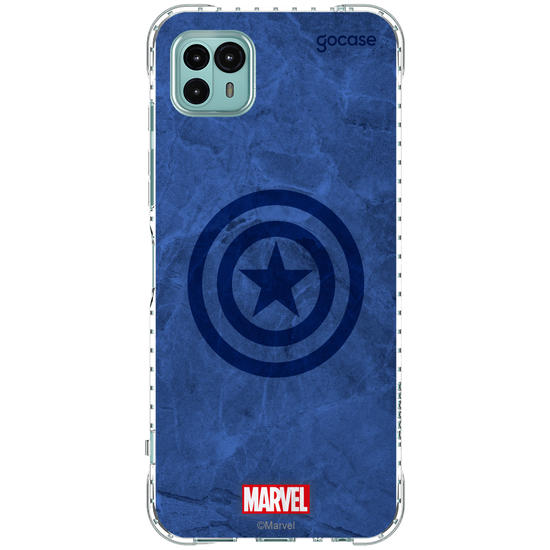 Capinha para celular  Capitão América - Símbolo Color