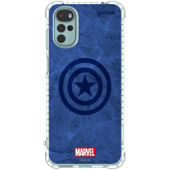 Capinha para celular  Capitão América - Símbolo Color