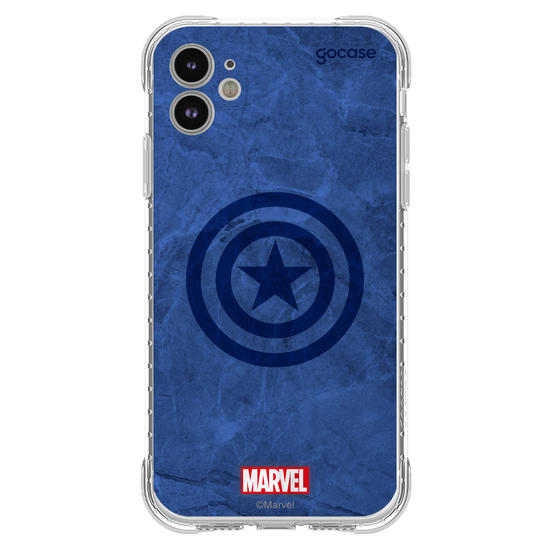 Capinha para celular  Capitão América - Símbolo Color