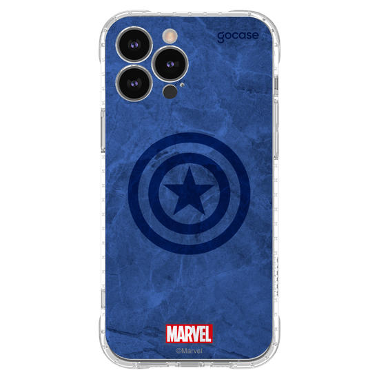 Capinha para celular  Capitão América - Símbolo Color