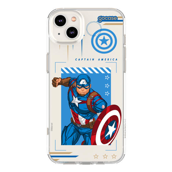 Capinha para celular  Capitão América Tech