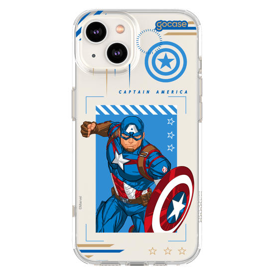 Capinha para celular  Capitão América Tech