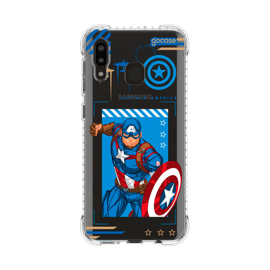 Capinha para celular  Capitão América Tech